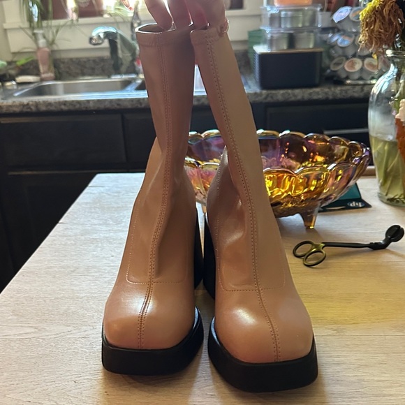 CALL IT SPRING | Ankle Boots ‘Steffanie’ in Dark Beige - Picture 6 of 13